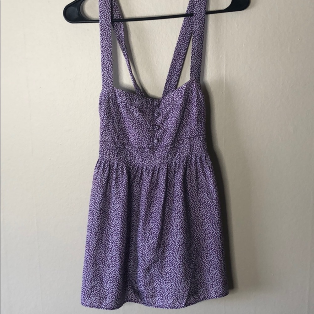 Silk J. Crew Purple Tank Top Blouse Shirt M
